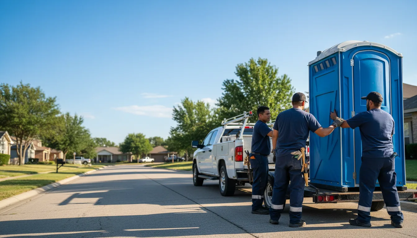 Portable Toilet Rental in Weddington, NC near me